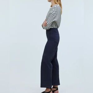 Madewell Emmett Wide-Legged Cropped Pant